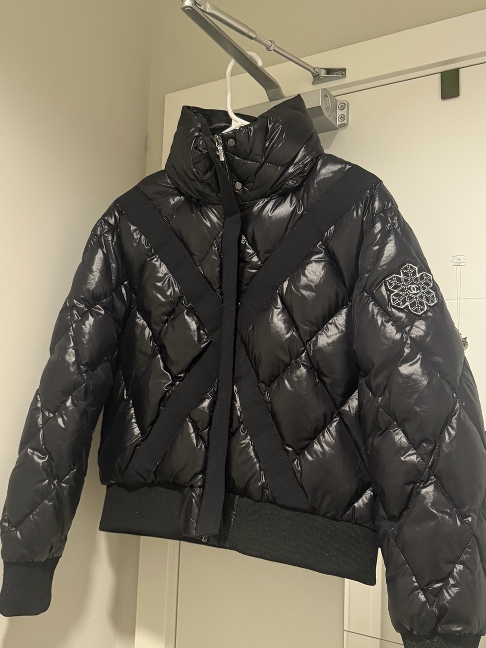 CHANEL down puffer coat